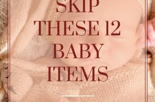 12 things your baby doesn't need